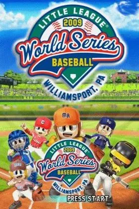 Little League World Series Baseball 2009 (USA) screen shot title